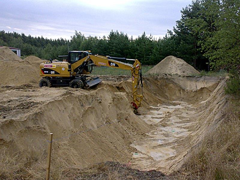 Tiefbau und Erdarbeiten